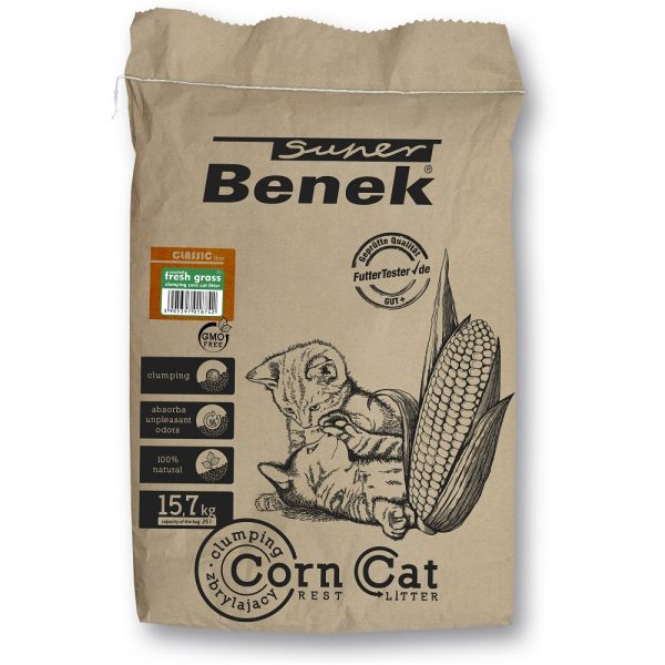 SUPER BENEK Corn Fresh Grass 25L majsströ